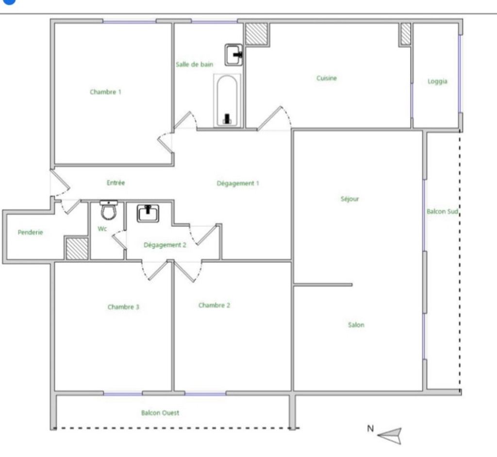 Achat appartement 5 pièces 91 m² - Romans-sur-Isère