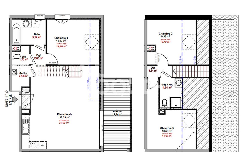 Achat duplex 4 pièces 81 m² - Aix-les-Bains