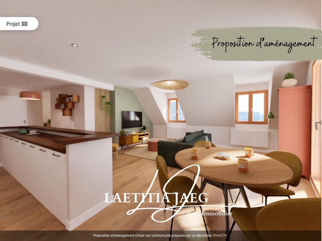 Achat duplex à vendre 4 pièces 92 m² - Huttenheim