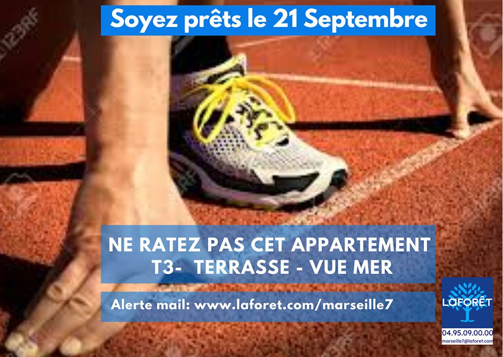Achat appartement 3 pièces 71 m² - Marseille 7ème arrondissement