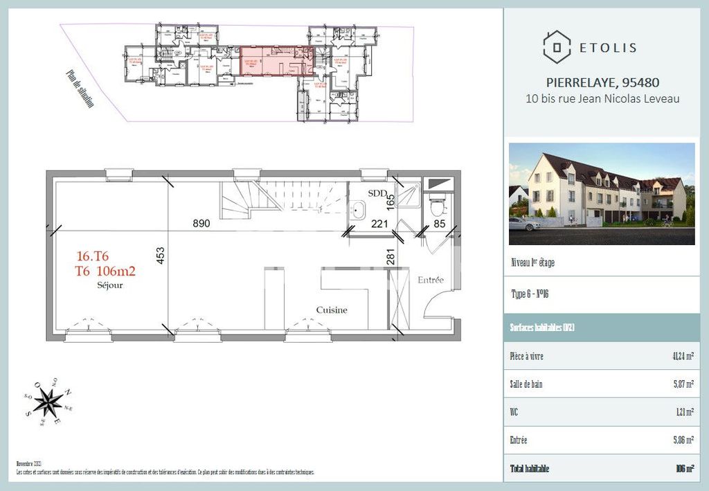 Achat appartement 3 pièces 106 m² - Conflans-Sainte-Honorine