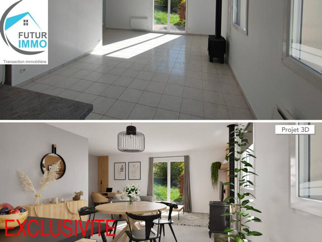 Achat maison à vendre 3 chambres 92 m² - Villars-sous-Écot