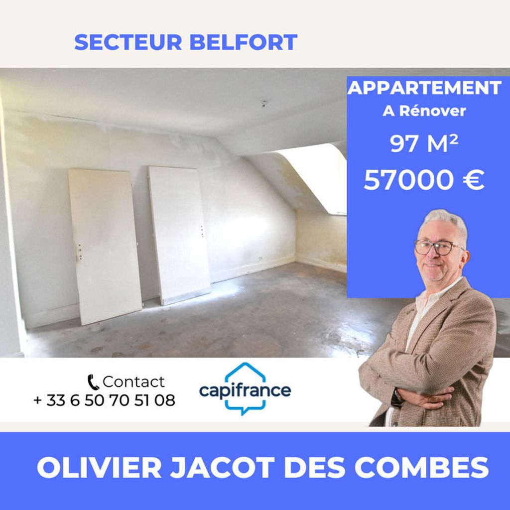 Achat duplex 6 pièces 97 m² - Belfort