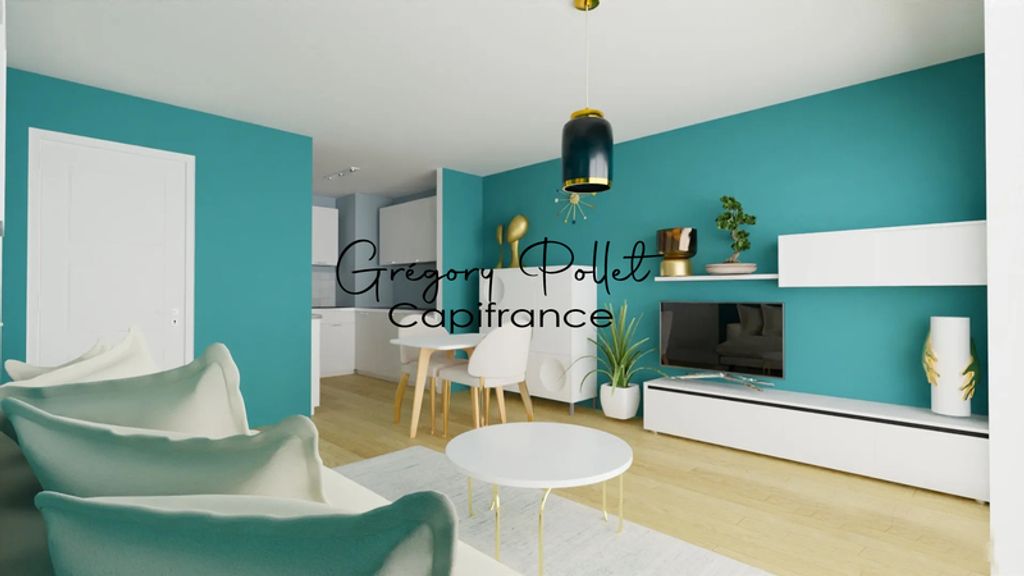 Achat appartement à vendre 2 pièces 48 m² - Arques