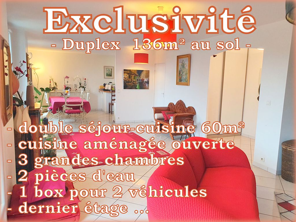 Achat duplex à vendre 5 pièces 136 m² - Le Raincy