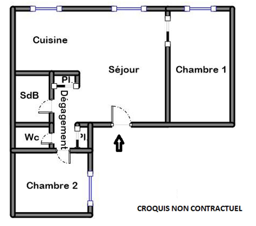 Achat appartement 3 pièce(s) Courbevoie