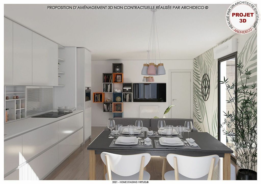 Achat appartement à vendre 2 pièces 42 m² - Cornebarrieu