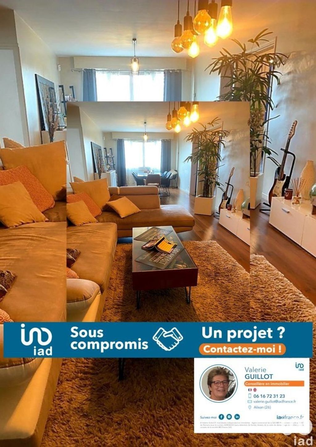 Achat appartement à vendre 4 pièces 82 m² - Valence