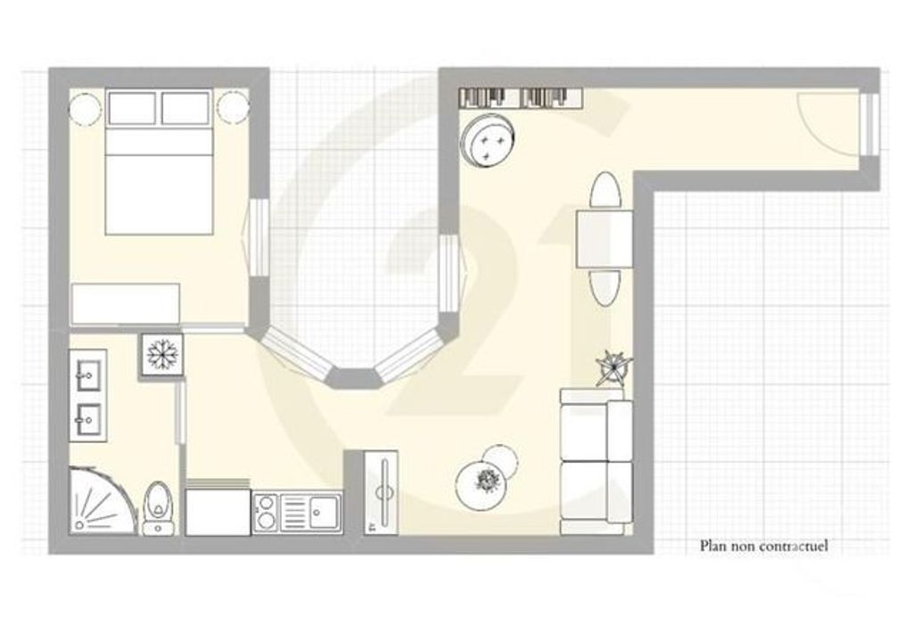 Achat appartement 2 pièces 35 m² - Paris 2ème arrondissement
