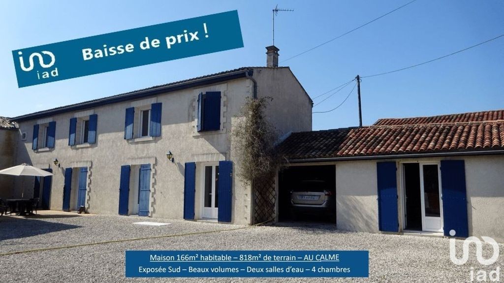 Achat maison à vendre 4 chambres 166 m² - Loiré-sur-Nie