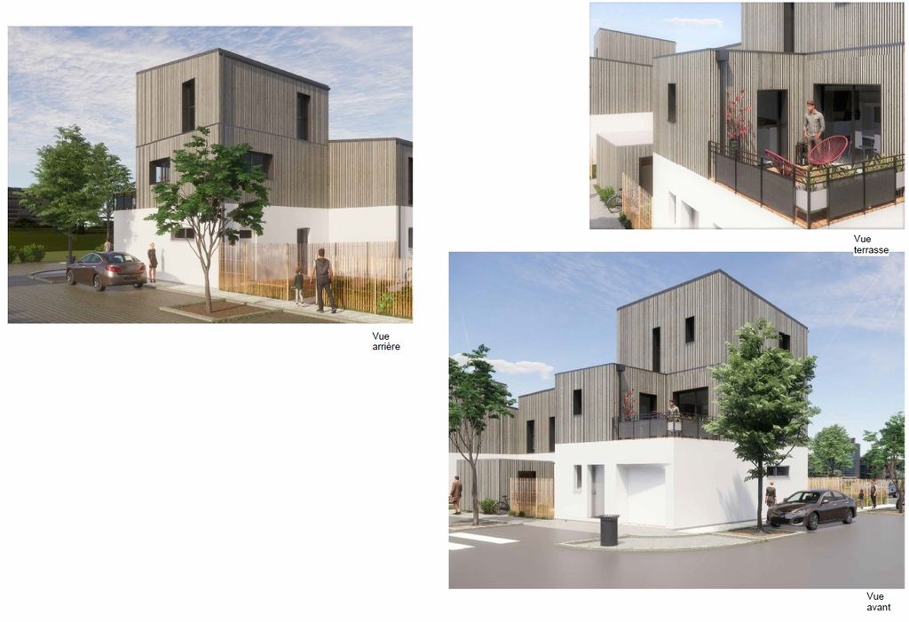 Achat maison à vendre 3 chambres 87 m² - Saint-Nazaire