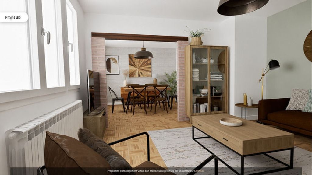 Achat appartement à vendre 3 pièces 69 m² - Bourg-lès-Valence