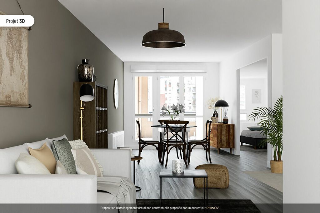 Achat appartement à vendre 2 pièces 37 m² - Lyon 8ème arrondissement