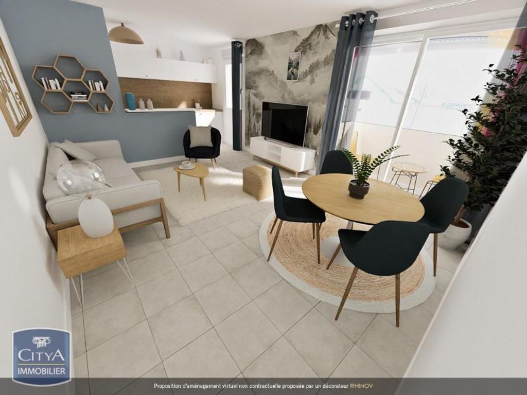 Achat appartement 2 pièces 46 m² - Angoulême