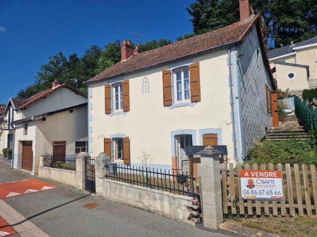 Achat maison à vendre 2 chambres 77 m² - Saint-Éloy-les-Mines