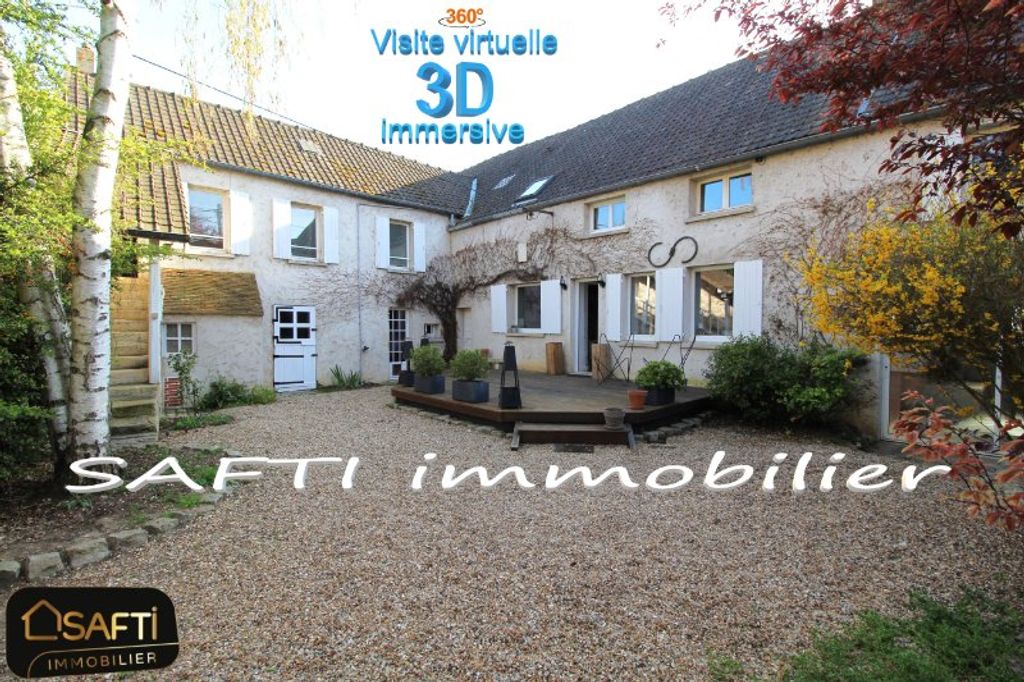 Achat maison à vendre 4 chambres 193 m² - Saint-Martin-la-Garenne