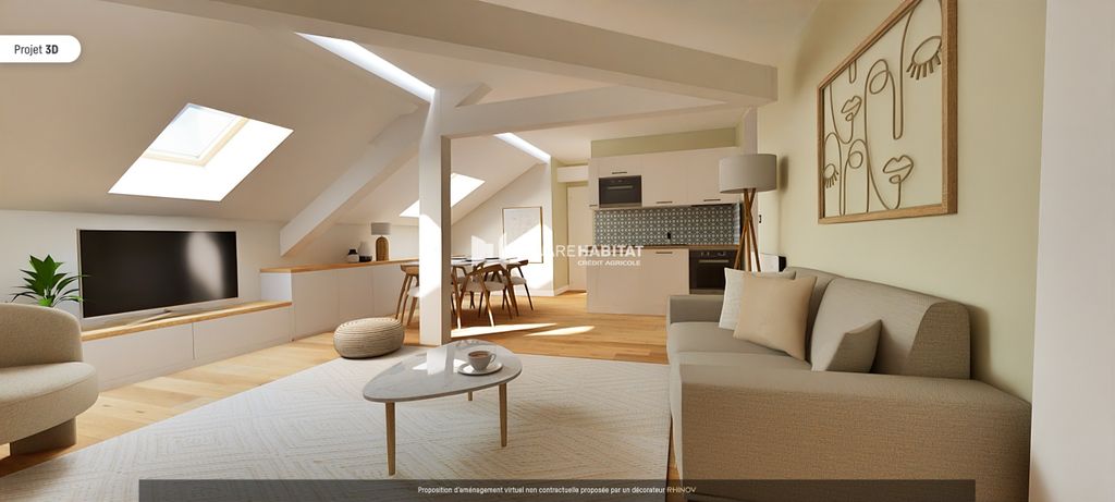 Achat appartement à vendre 3 pièces 39 m² - Aix-les-Bains