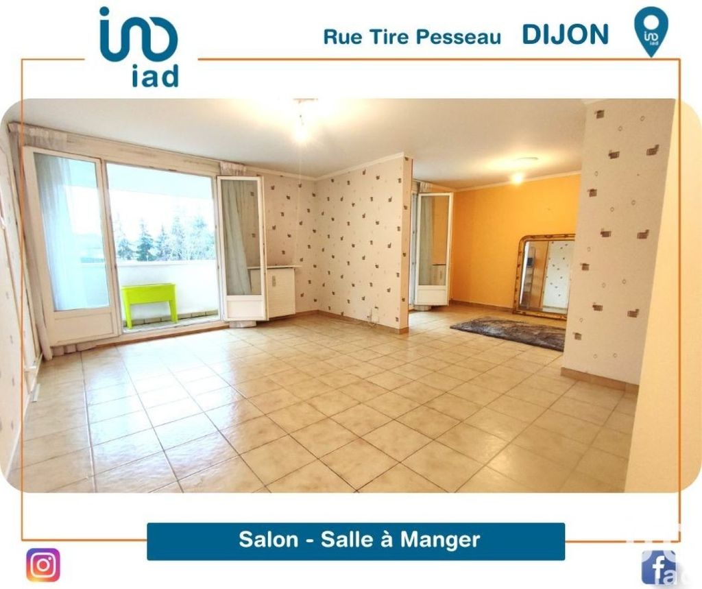 Achat appartement 3 pièces 82 m² - Dijon