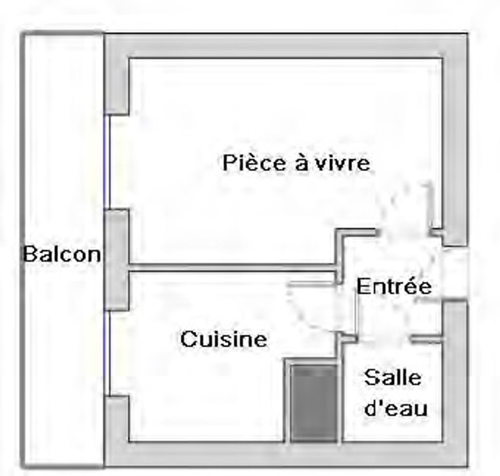 Achat appartement 1 pièce(s) Valence