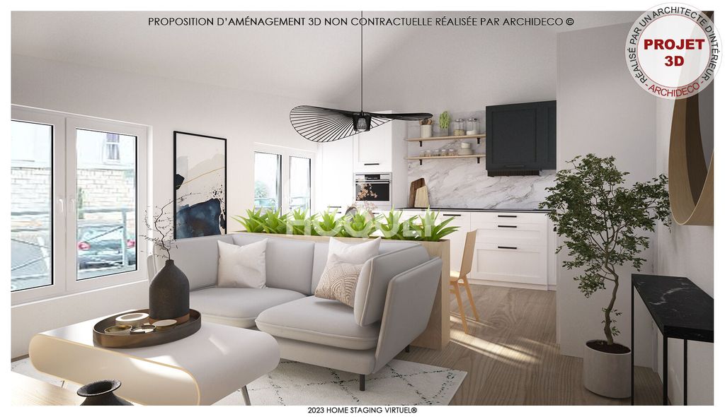 Achat appartement à vendre 2 pièces 44 m² - Chaville