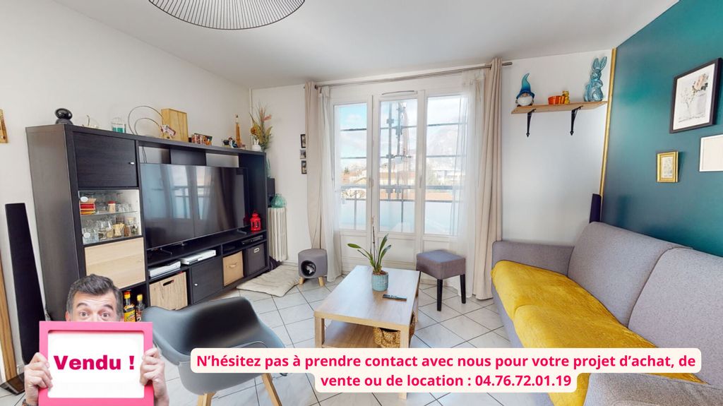 Achat appartement à vendre 3 pièces 61 m² - Saint-Égrève