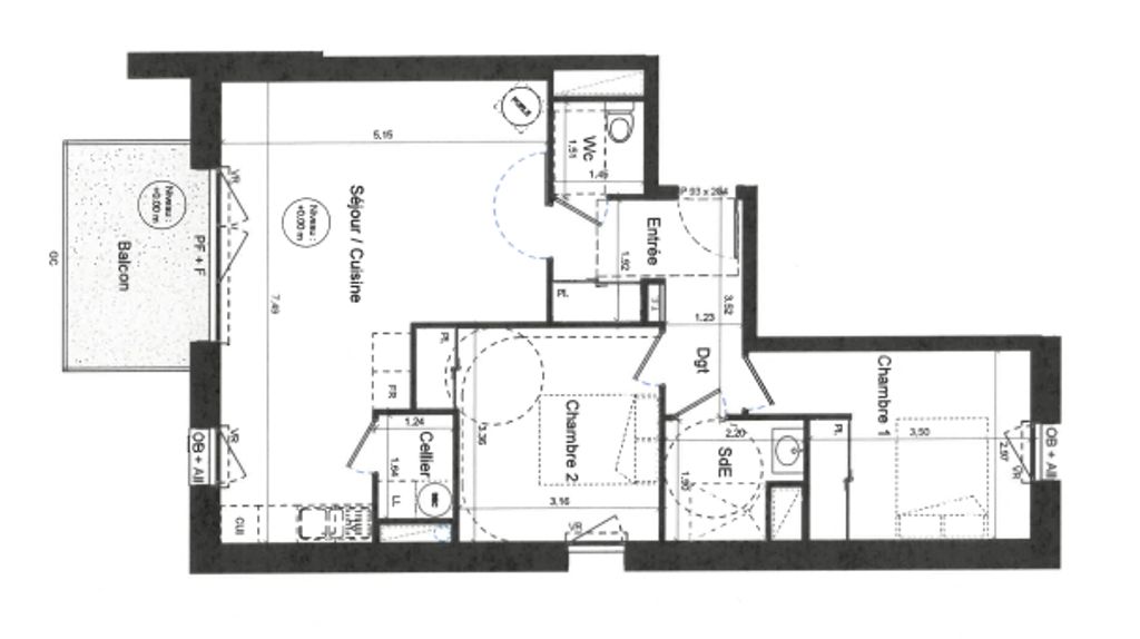 Achat appartement 3 pièce(s) Plougonvelin