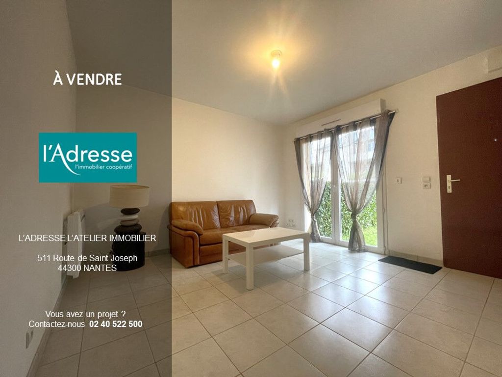 Achat appartement à vendre 2 pièces 42 m² - Nantes