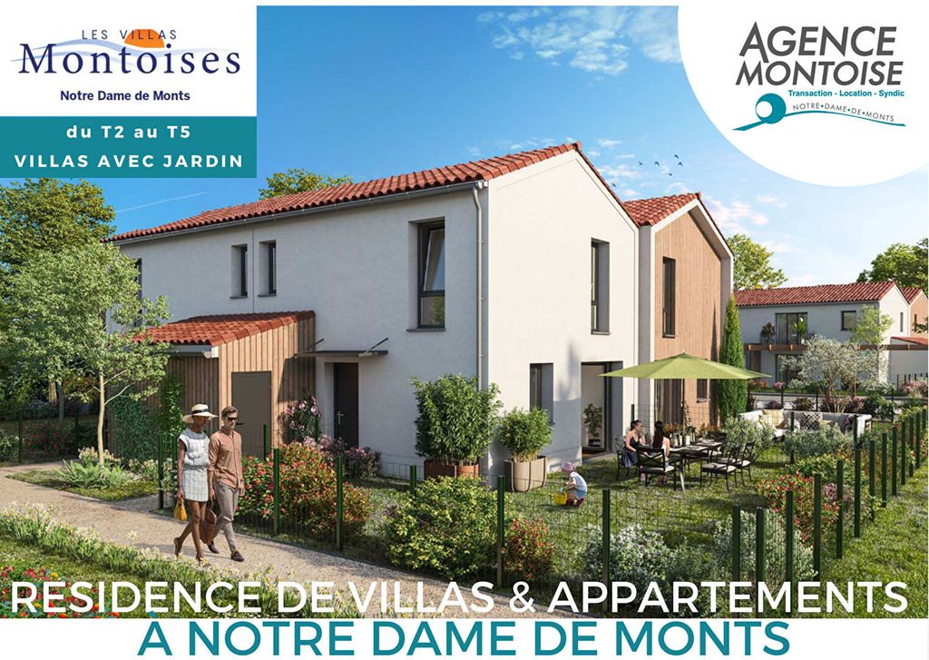 Achat appartement à vendre 2 pièces 48 m² - Notre-Dame-de-Monts