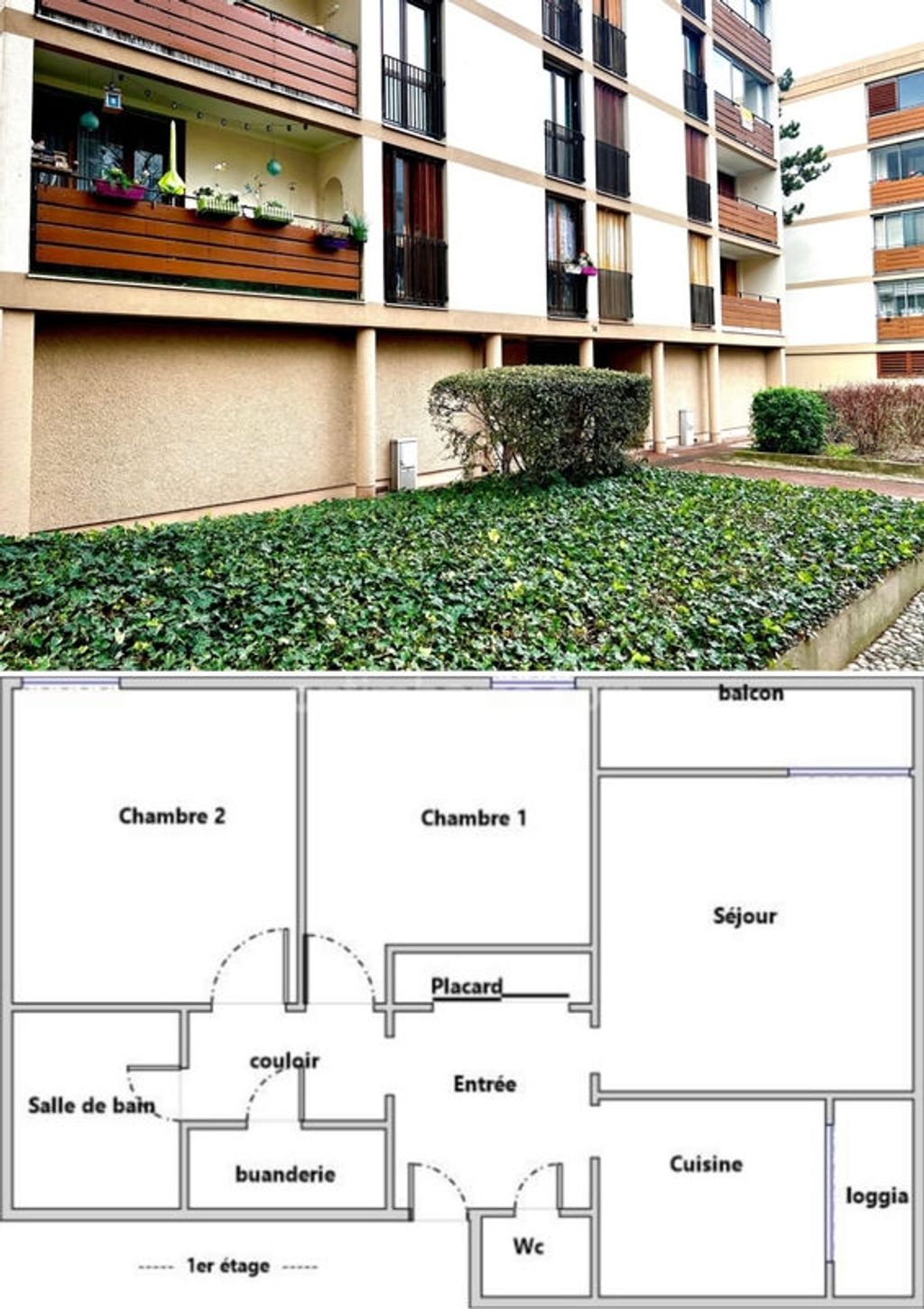 Achat appartement à vendre 3 pièces 57 m² - Franconville