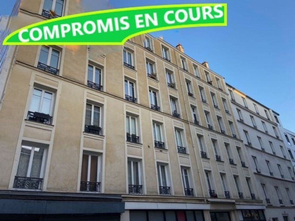 Achat studio à vendre 18 m² - Paris 11ème arrondissement