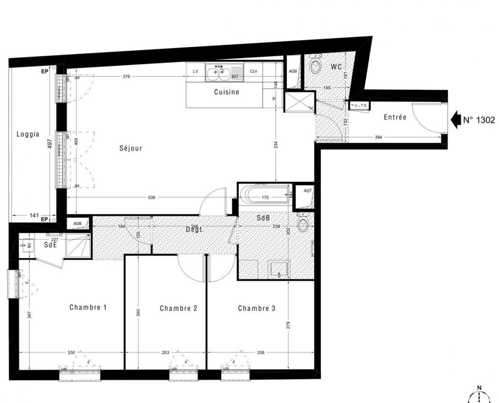 Achat appartement à vendre 4 pièces 85 m² - Pomponne