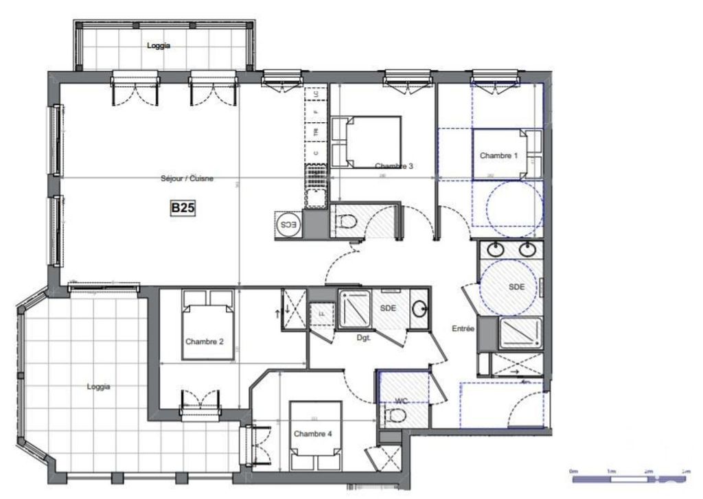 Achat appartement à vendre 5 pièces 106 m² - Cormeilles-en-Parisis