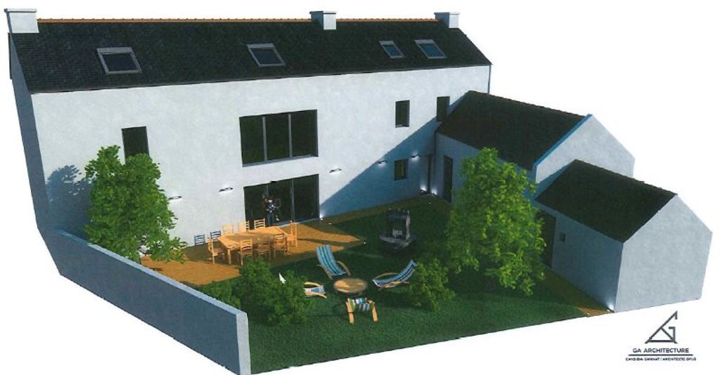 Achat maison à vendre 5 chambres 260 m² - Locoal-Mendon