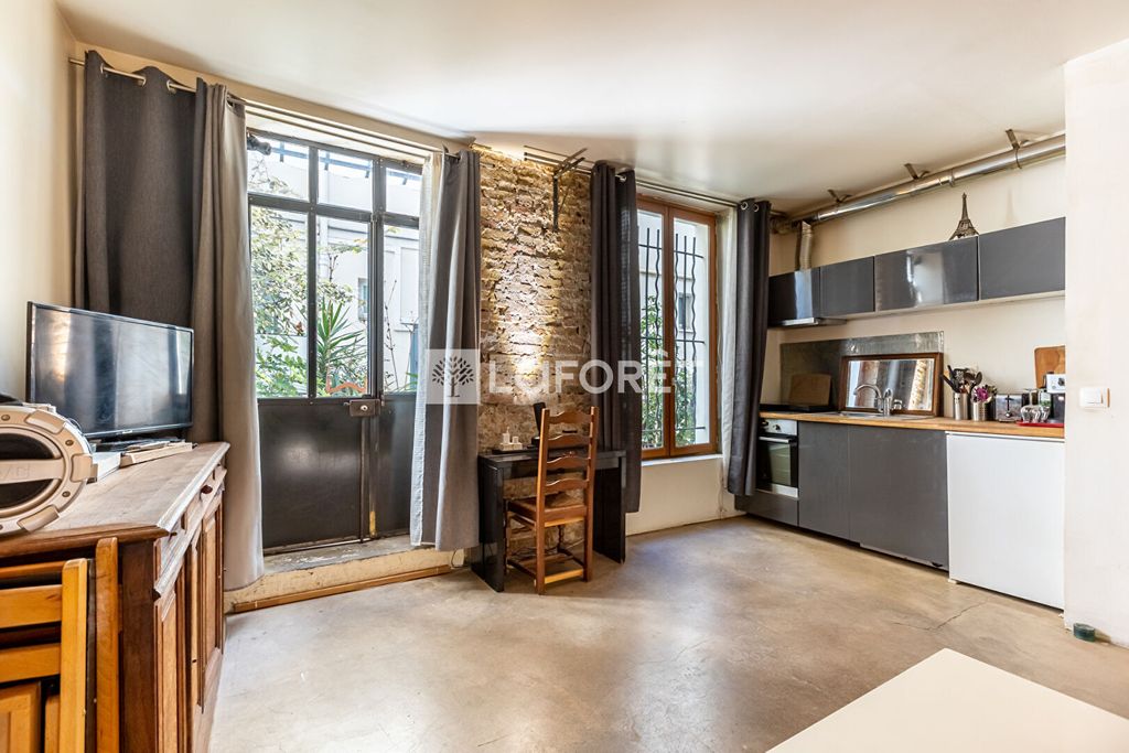 Achat studio à vendre 21 m² - Paris 17ème arrondissement