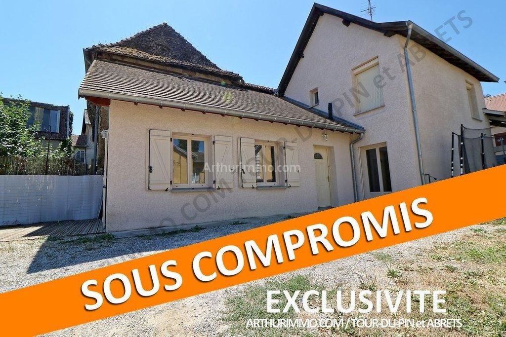 Achat maison à vendre 3 chambres 92 m² - Les Abrets-en-Dauphiné