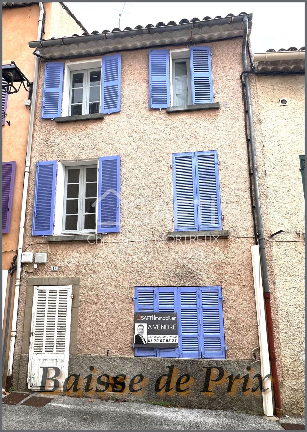 Achat maison à vendre 3 chambres 85 m² - Vins-sur-Caramy