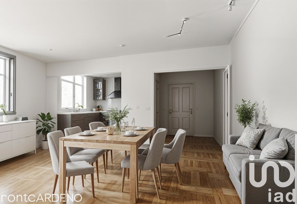 Achat appartement à vendre 3 pièces 56 m² - Paris 17ème arrondissement