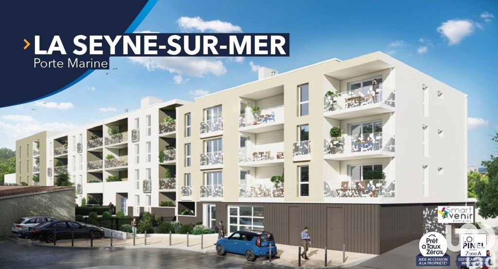 Achat appartement à vendre 3 pièces 63 m² - La Seyne-sur-Mer