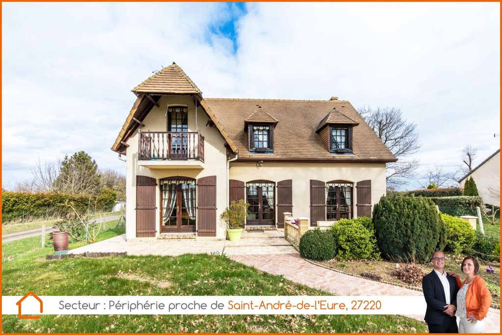 Achat maison à vendre 5 chambres 148 m² - Saint-André-de-l'Eure