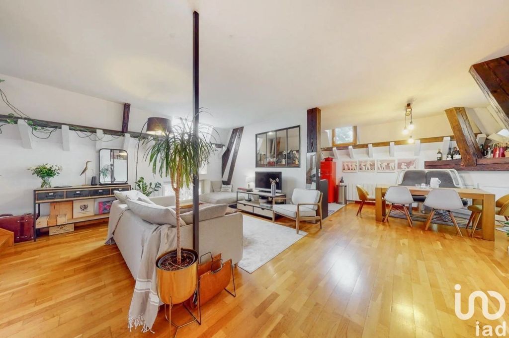Achat duplex à vendre 3 pièces 61 m² - Lyon 5ème arrondissement
