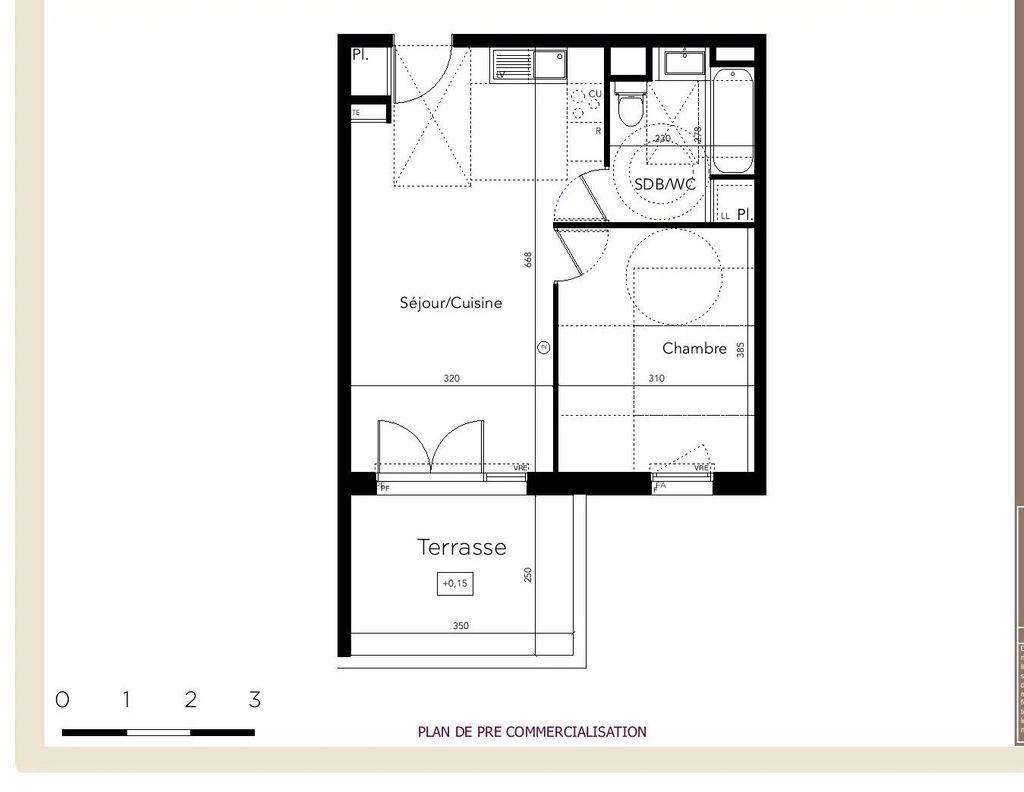 Achat appartement à vendre 2 pièces 50 m² - Castelnau-le-Lez