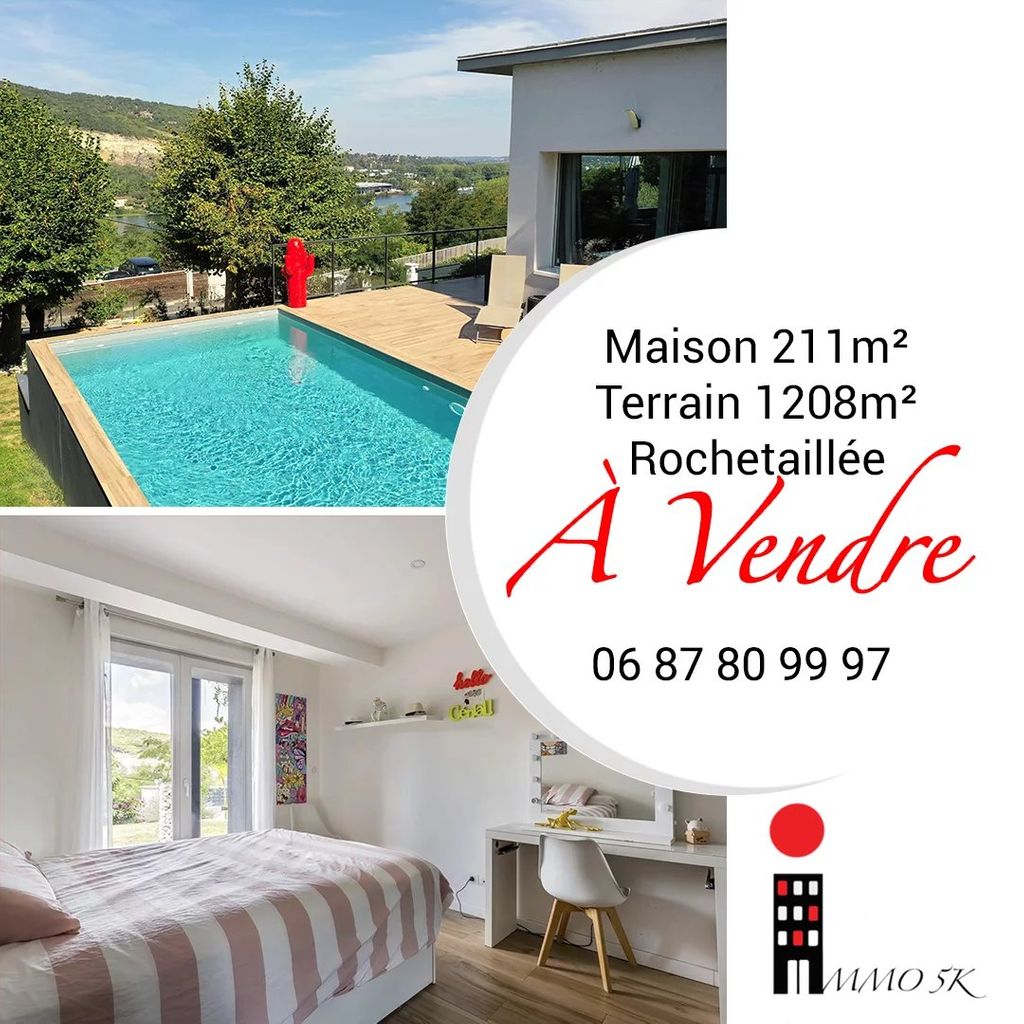 Achat maison à vendre 4 chambres 211 m² - Rochetaillée-sur-Saône