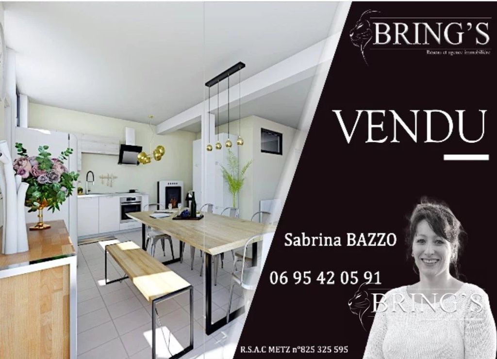 Achat appartement à vendre 5 pièces 97 m² - Bouzonville