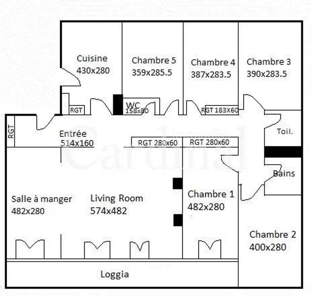 Achat appartement à vendre 7 pièces 139 m² - Noisy-le-Roi