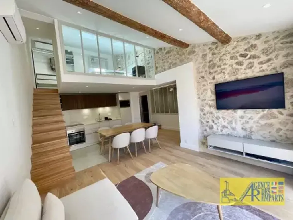 Achat duplex à vendre 2 pièces 38 m² - Antibes