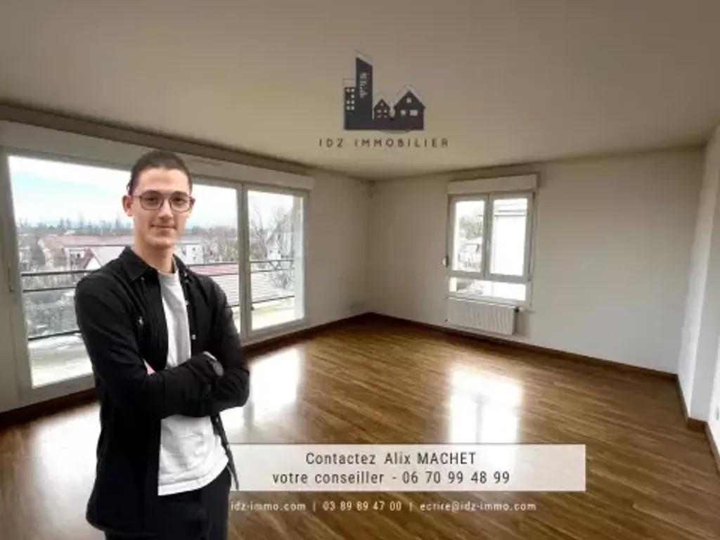 Achat appartement à vendre 4 pièces 88 m² - Riedisheim