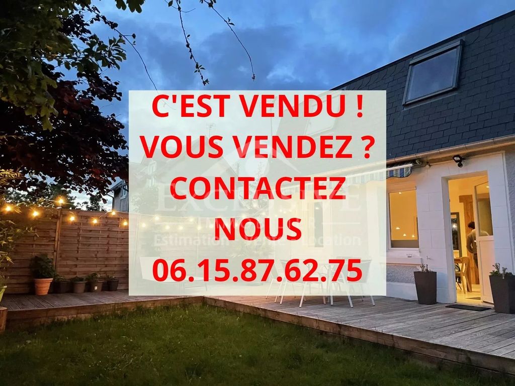 Achat maison à vendre 3 chambres 93 m² - Trouville-sur-Mer