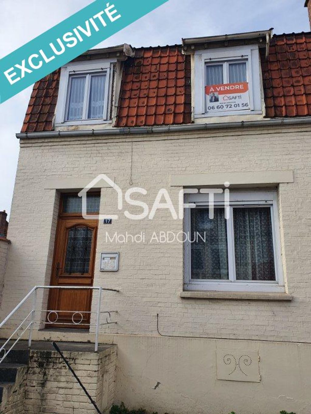 Achat maison à vendre 3 chambres 82 m² - Arras