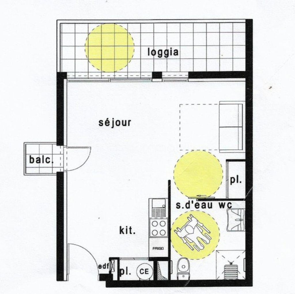 Achat appartement 2 pièce(s) Balma
