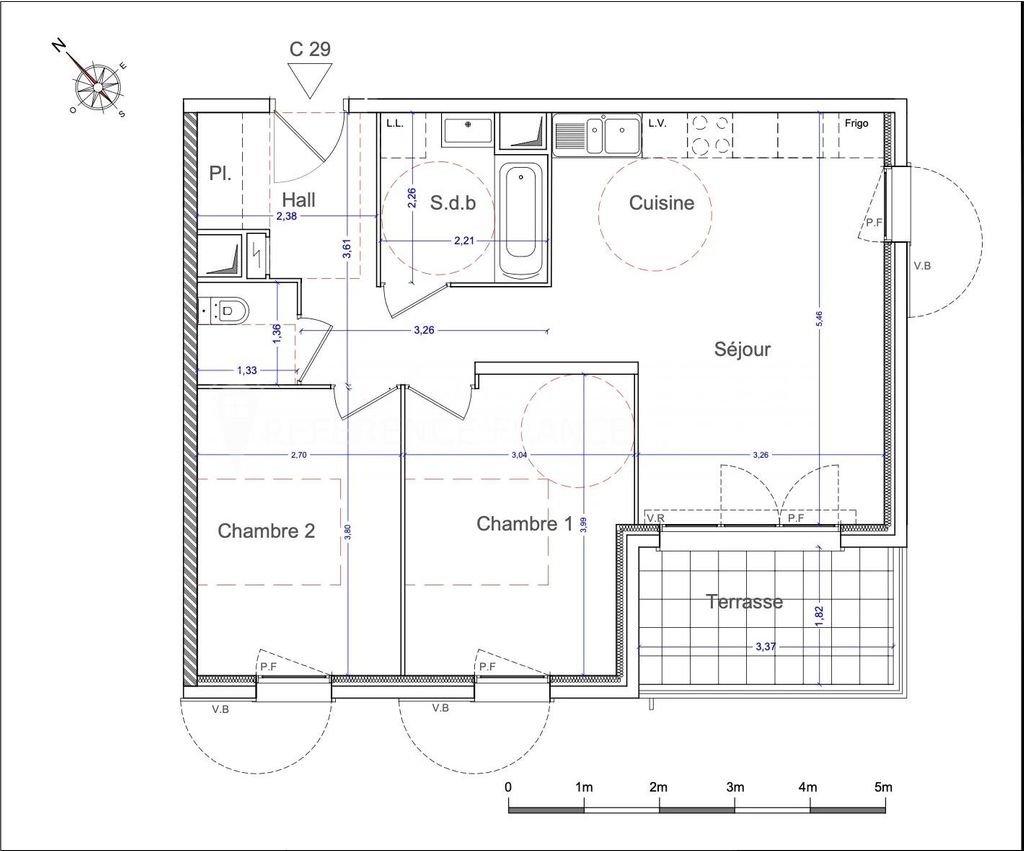 Achat appartement 3 pièce(s) Auribeau-sur-Siagne